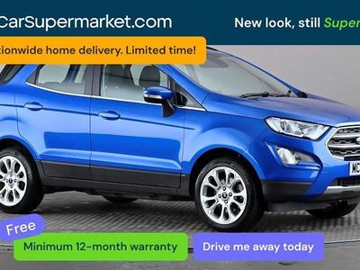 Used Ford Ecosport Titanium 125 HP (91 kW) 2022 SUV