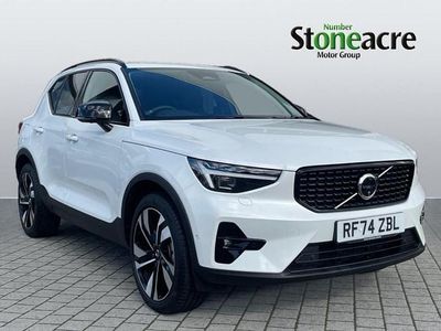 White Used 2025 Volvo XC40 Ultra SUV | £32,610 (Fair price)
