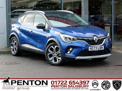 Blue Used 2023 Renault Captur Techno SUV | £17,990 (Fair price)