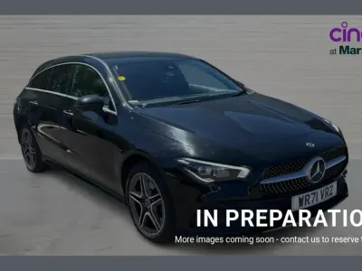 Used Mercedes CLA250 AMG Line Premium 214 HP (157 kW) 2022 Black Coupe