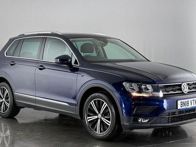 Blue Used 2018 VW Tiguan SE SUV | £14,350 (Good price)