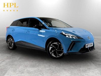 Begagnad MG MG4 EV Trophy 2022 Blå Halvkombi