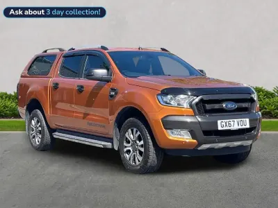 Begagnad Ford Ranger Wildtrack 200 HK (147 kW) 2017 Orange Pickup