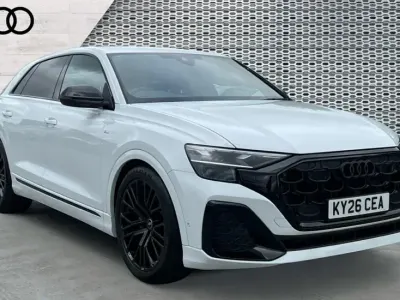 Ny Audi Q8 Black Edition 286 HK (210 kW) 2026 Vit SUV