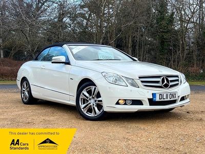 Used Mercedes E220 Edition 1 2011 White Cabriolet