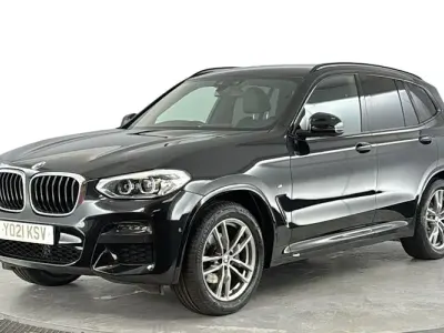 Used BMW X3 M Sport 184 HP (135 kW) 2021 Black SUV
