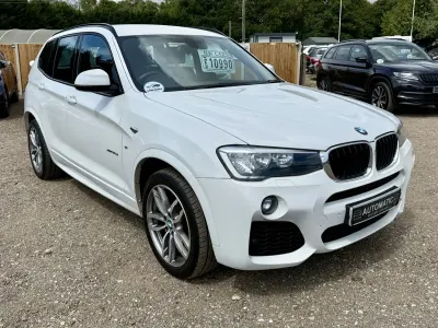 Used BMW X3 M Sport 187 HP (137 kW) 2016 White SUV