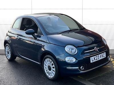Blue Used 2023 Fiat 500 Hatchback | £8,774 (Good price)