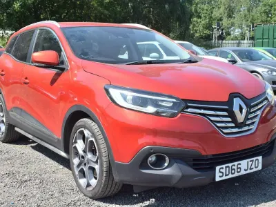 Used Renault Kadjar Dynamique 110 HP (80 kW) 2016 Red SUV