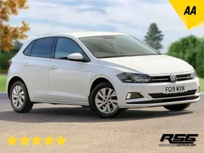 Used VW Polo SE 65 HP (47 kW) 2019 White Hatchback