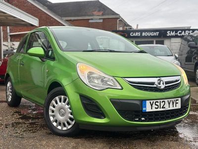 Green Used 2012 Vauxhall Corsa S Hatchback | £1,995 (Fair price)