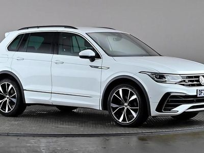Used VW Tiguan R-line 150 HP (110 kW) 2020 White SUV
