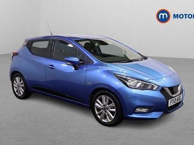 Blue Used 2020 Nissan Micra Acenta Hatchback | £11,249 (Fair price)