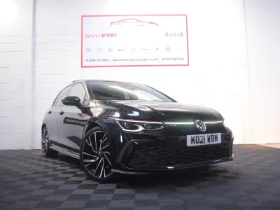 Used VW Golf VII GTI 245 HP (180 kW) 2021 Black Hatchback