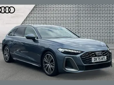 Used Audi A5 S-Line 200 HP (147 kW) 2025 Blue Estate