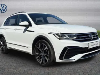 Used VW Tiguan R-line 150 HP (110 kW) 2022 White SUV