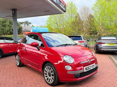 Usado Fiat 500 Lounge 69 HP (50 kW) 2014 Vermelho Citadino