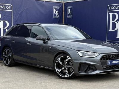 Used Audi A4 Black Edition 150 HP (110 kW) 2022 Grey Estate