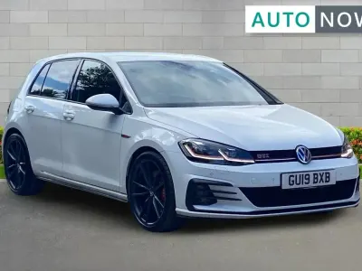 Used VW Golf VII GTI 241 HP (177 kW) 2019 White Hatchback