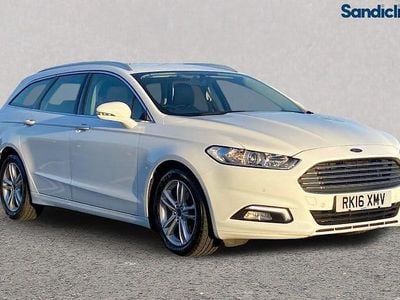 White Used 2015 Ford Mondeo Zetec Estate | £9,578 (A bit pricey)