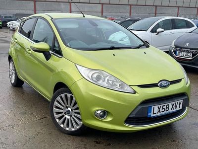 Used Ford Fiesta Titanium 96 HP (70 kW) 2009 Green Hatchback