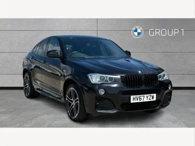 Used BMW X4 M Sport 258 HP (189 kW) 2017 Black SUV