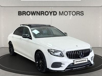 Used Mercedes E400 AMG line 340 HP (250 kW) 2019 White Sedan