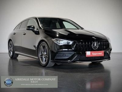 Black Used 2022 Mercedes CLA200 Shooting Brake AMG line Estate | £18,980 (Fair price)
