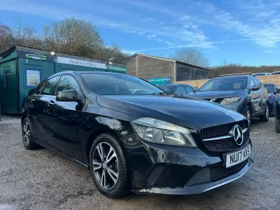 Used Mercedes A180 SE 2017 Black Hatchback