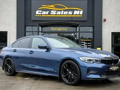 Used BMW 318 M Performance 148 HP (108 kW) 2020 Blue Sedan
