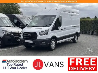 Used Ford Transit 130 HP (95 kW) 2023 White Van