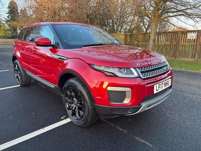 Red Used 2017 Land Rover Range Rover evoque SE Estate | £9,995 (Good price)