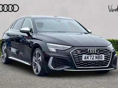 Used Audi S3 Sportback Comfort 310 HP (228 kW) 2022 Black Hatchback