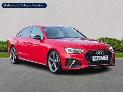 Red Used 2020 Audi A4 Design Sedan | £20,680 (A bit pricey)