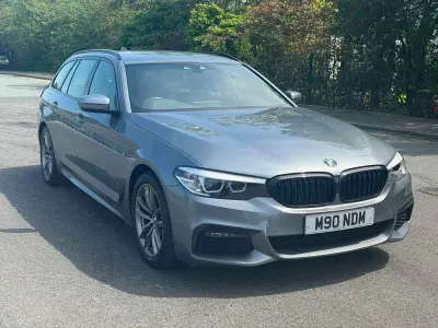 Used BMW 520 M Sport 187 HP (137 kW) 2018 Blue Estate