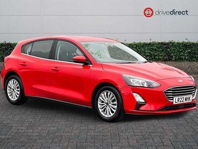 Used Ford Focus Titanium 2022 Red Hatchback