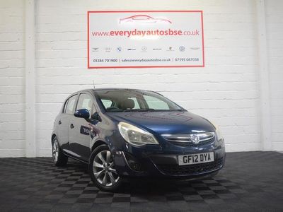 Used Vauxhall Corsa Active 2012 Blue Hatchback