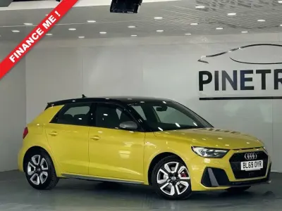 Used Audi A1 Sportback Competition 200 HP (147 kW) 2019 Yellow Hatchback