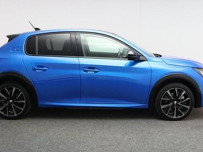 Used Peugeot e-208 GT 98 kW (134 HP) 2023 Blue Hatchback