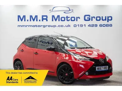 Used Toyota Aygo X-cite 69 HP (50 kW) 2017 Red Hatchback
