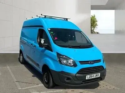 Used Ford Transit Custom 125 HP (91 kW) 2014 Blue Van