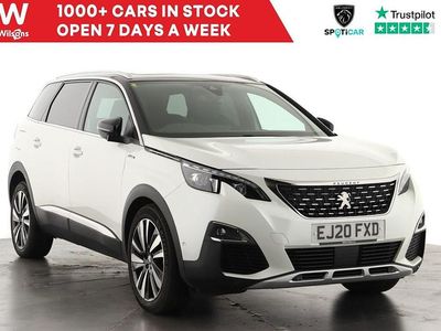 White Used 2020 Peugeot 5008 Premium Estate | £22,199 (Fair price)