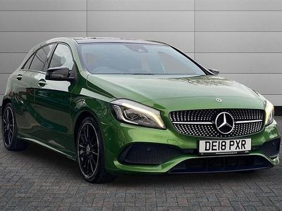 Green Used 2018 Mercedes A200 AMG Line Premium Plus Hatchback | £15,295 (A bit pricey)