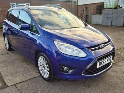 Blue Used 2013 Ford Grand C-Max Titanium MPV | £3,289 (Good price)