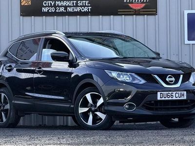 Used Nissan Qashqai N-Connecta 2016 Black SUV