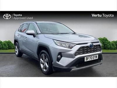 Silver Used 2020 Toyota RAV4 Hybrid Design SUV | £22,001 (Fair price)