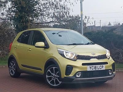 Used Kia Picanto X-Line 2018 Green Hatchback