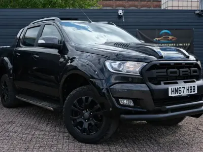 Used Ford Ranger Wildtrack 200 HP (147 kW) 2017 Black Pickup