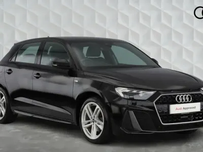 Used Audi A1 Sportback S-Line 150 HP (110 kW) 2023 Mythos black Hatchback