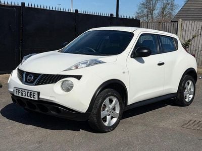 Used Nissan Juke Visia 110 HP (80 kW) 2013 White SUV